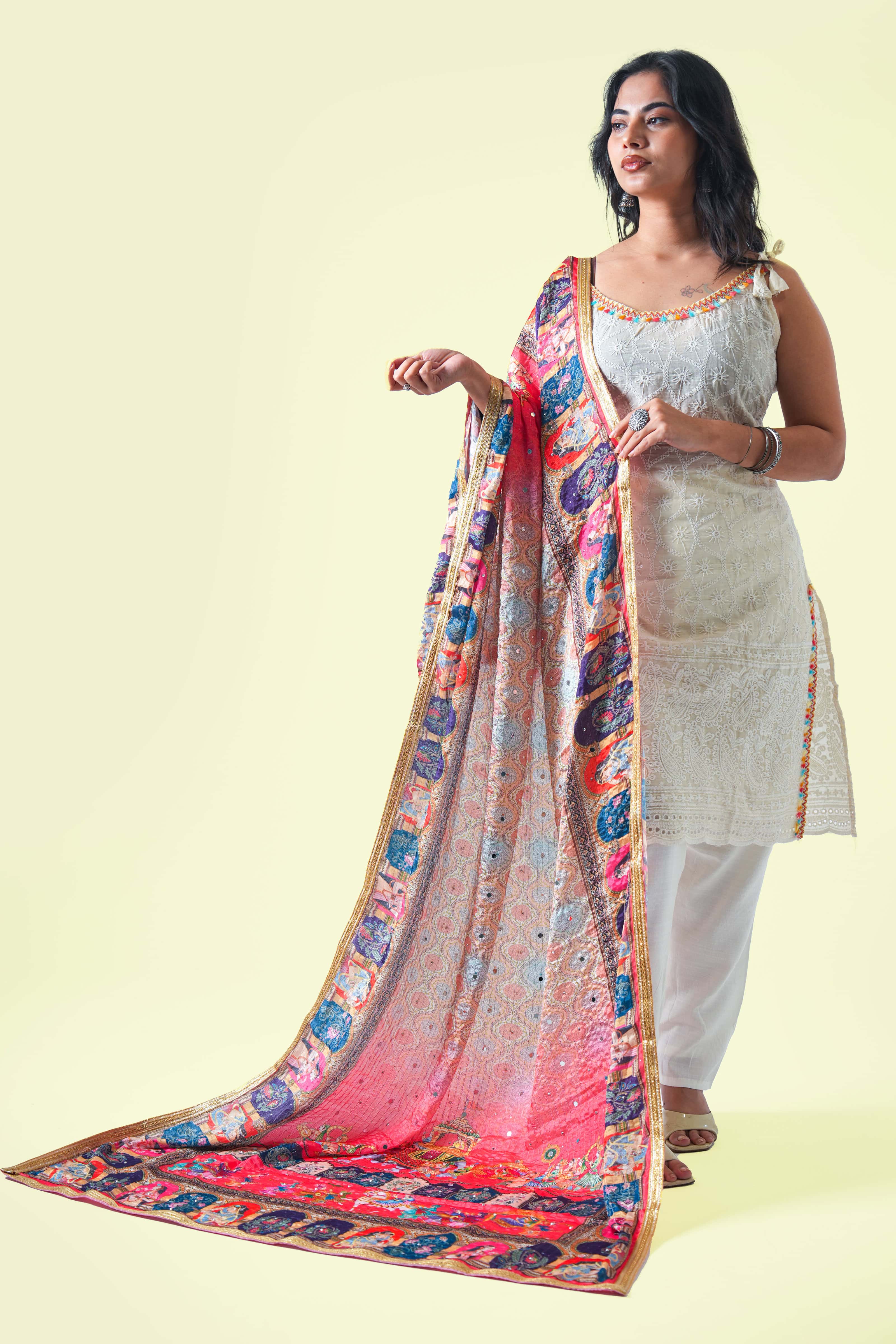 Rajrani Chinon Dupatta