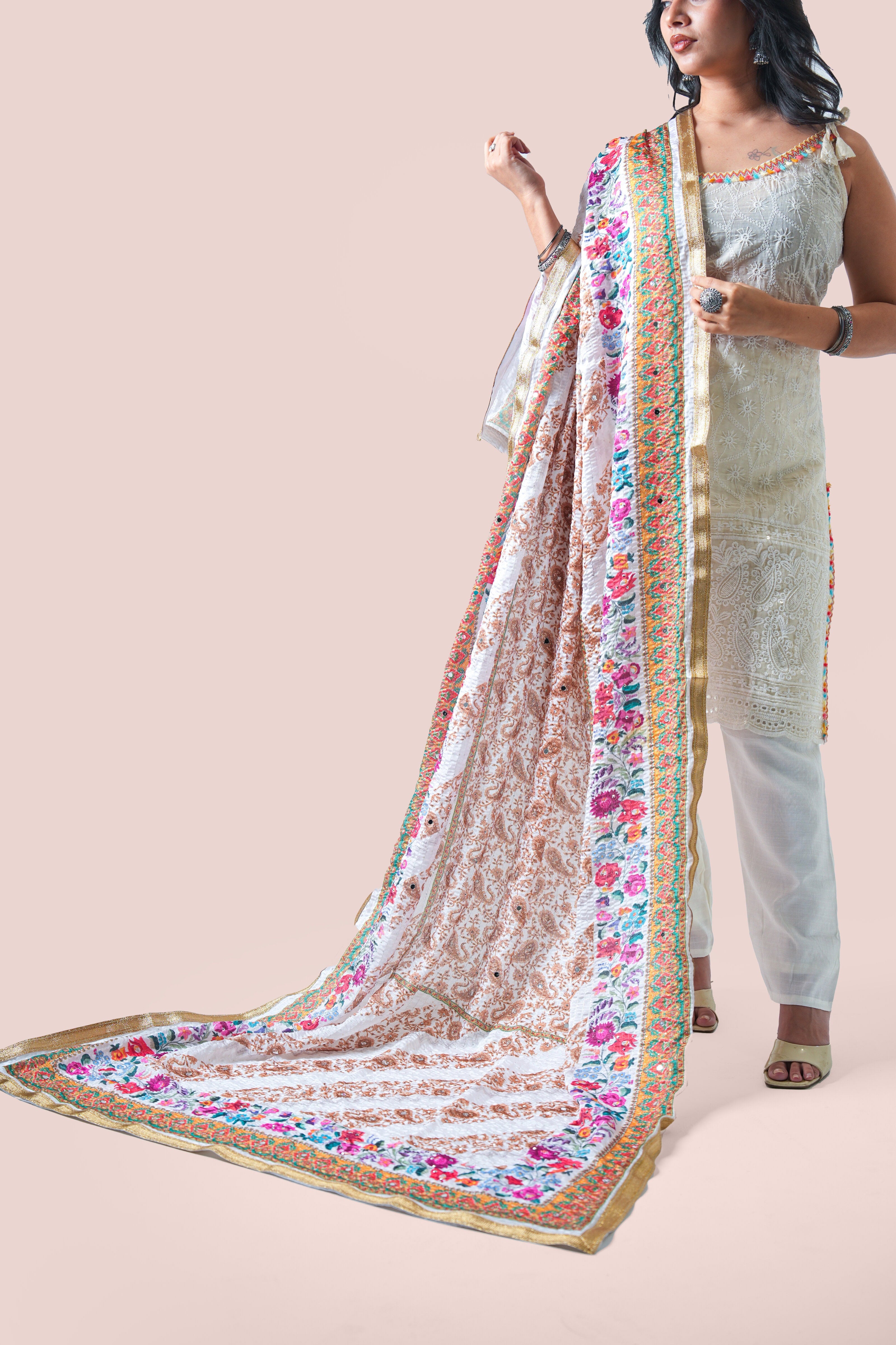 Gulshan Chinon Dupatta