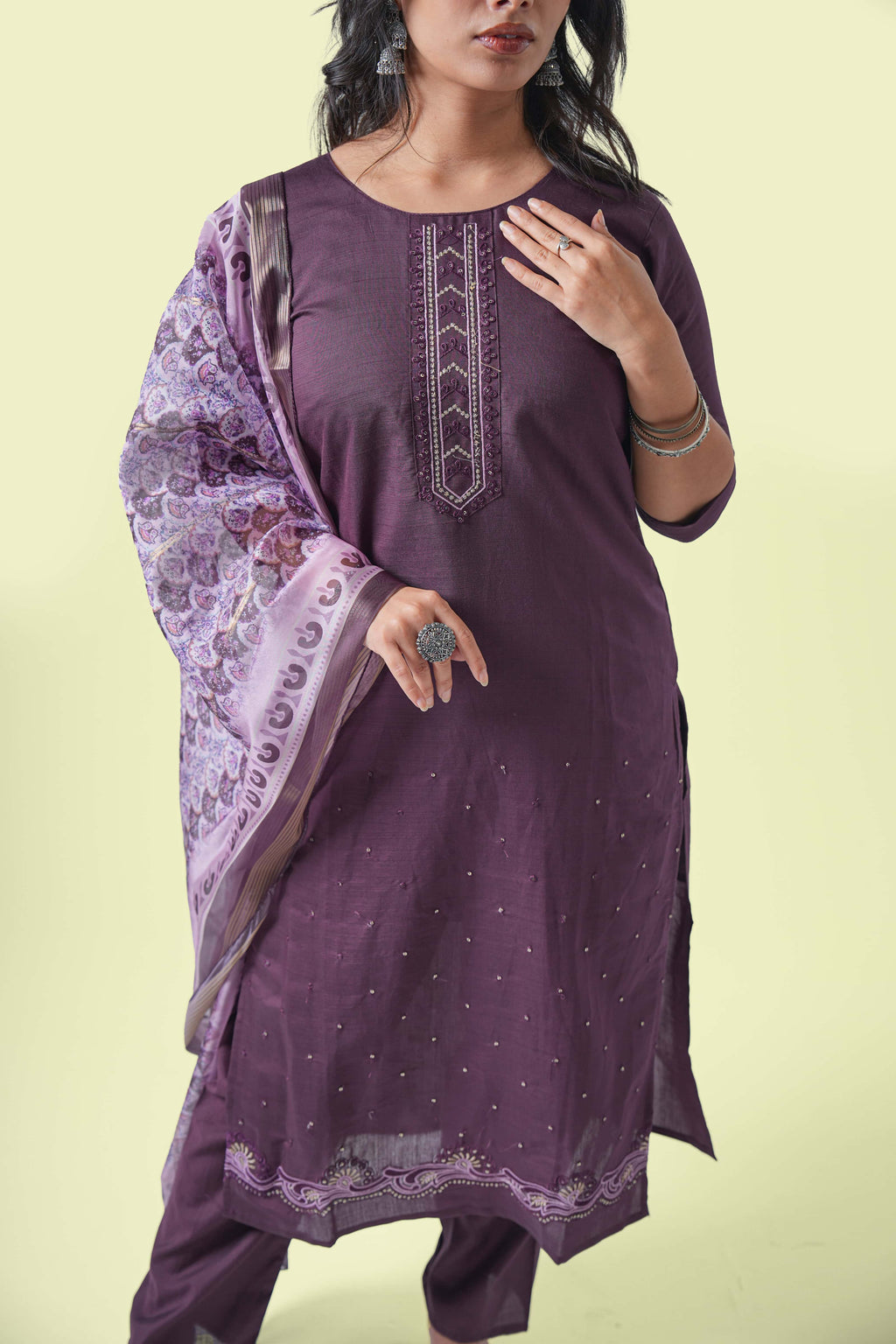 Jamuni Kurta Set with Dupatta