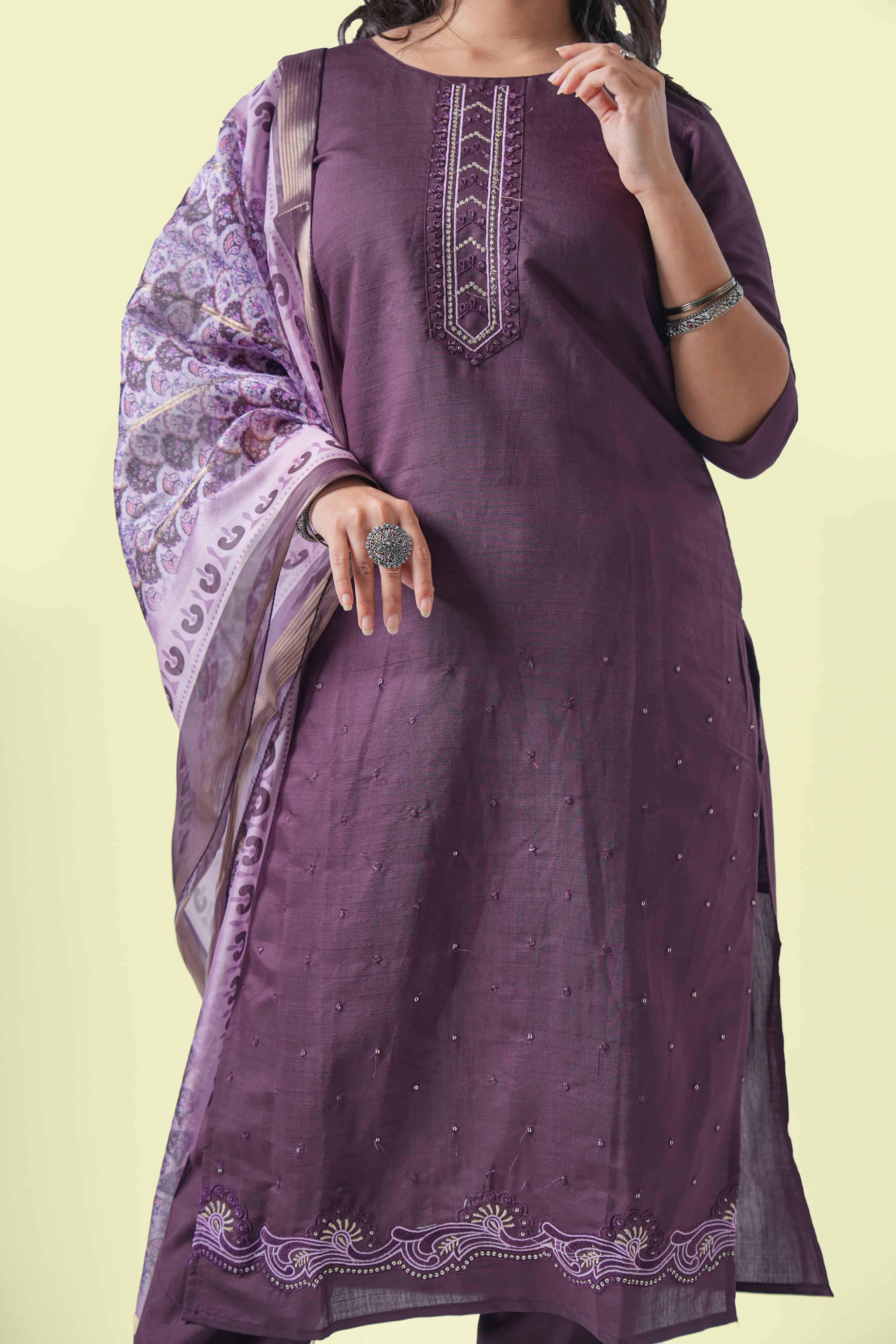 Jamuni Kurta Set with Dupatta