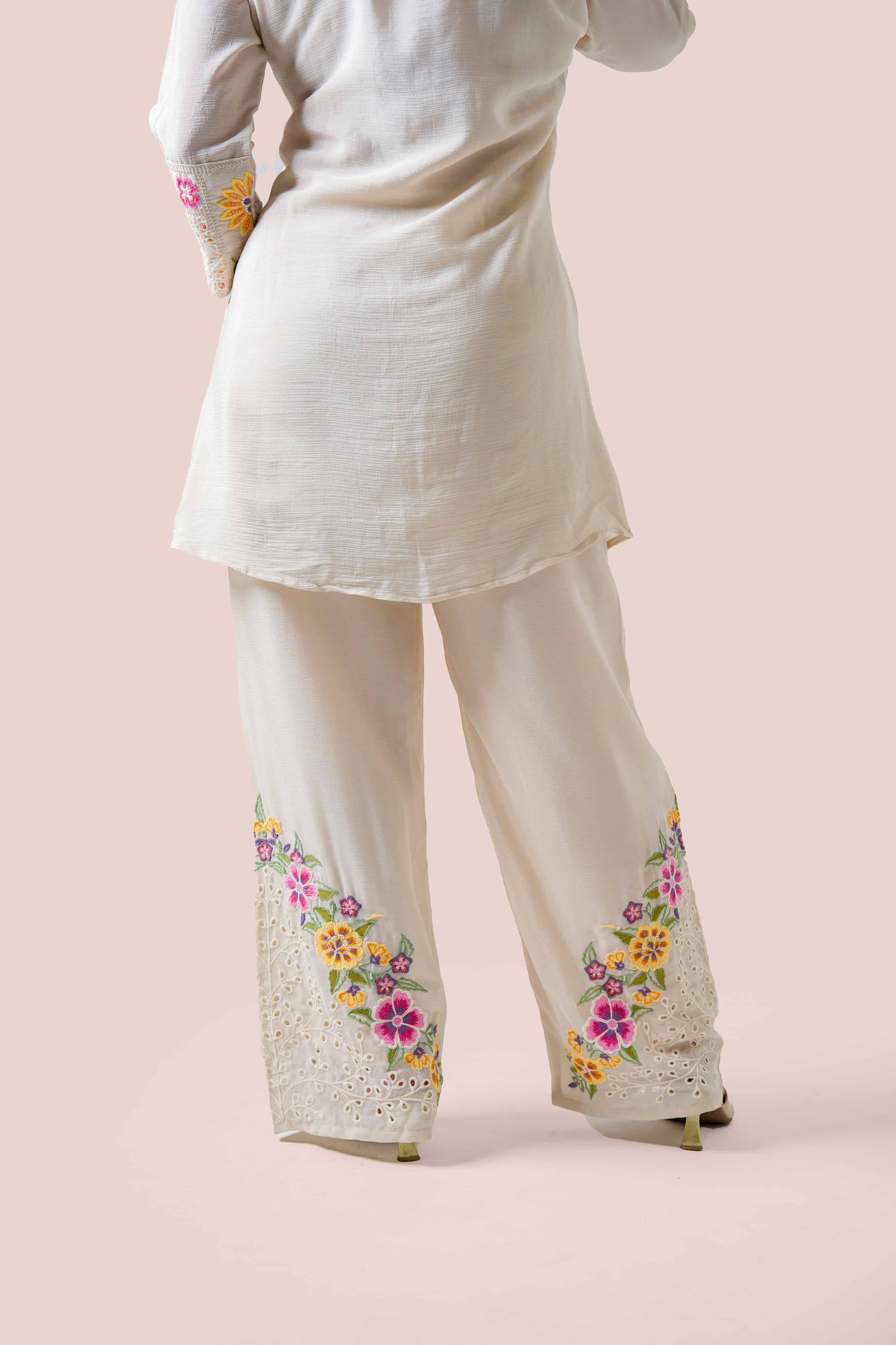 Ivory – Artisan Floral Co-ord Set