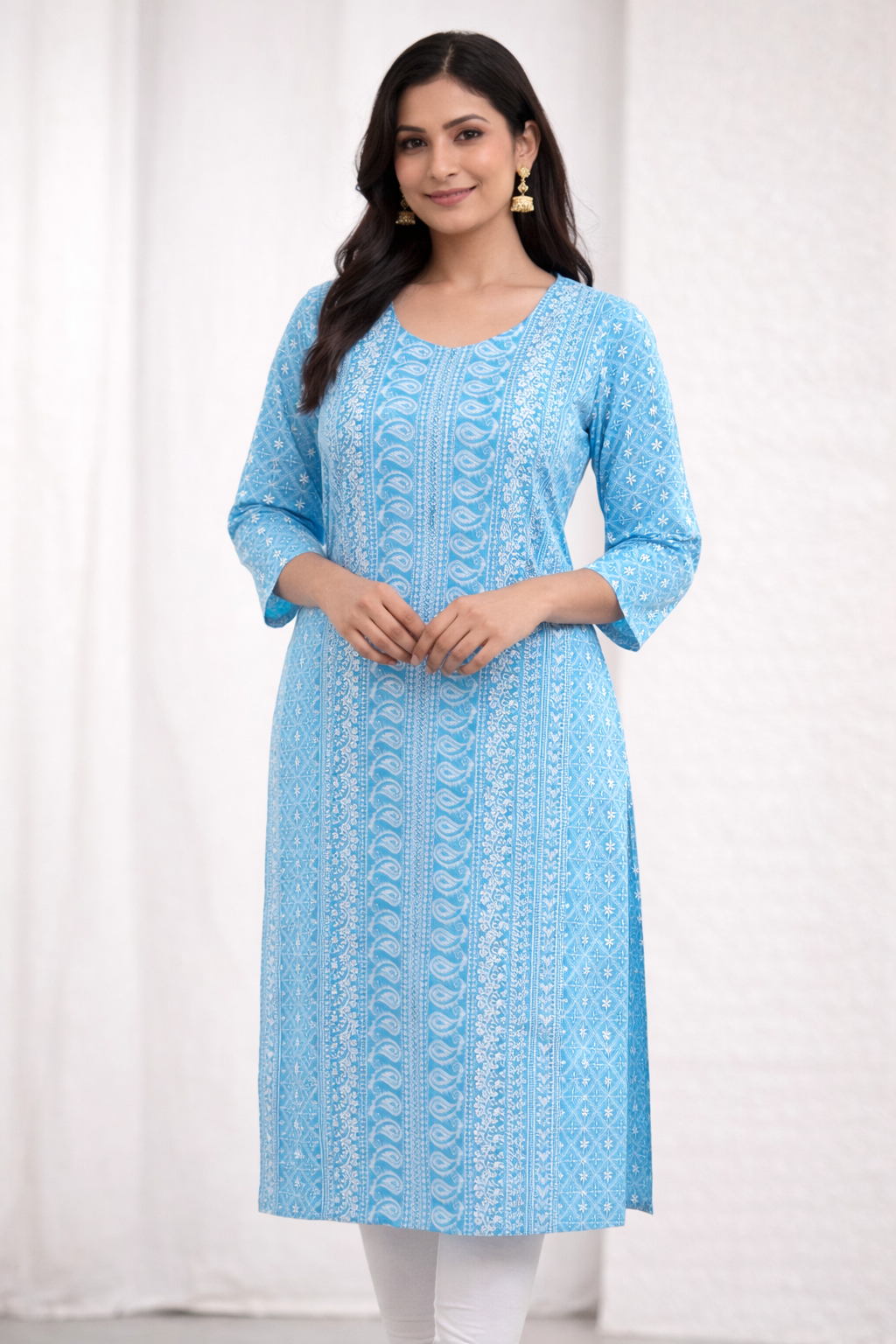 Ruhani Chikankari Kurti