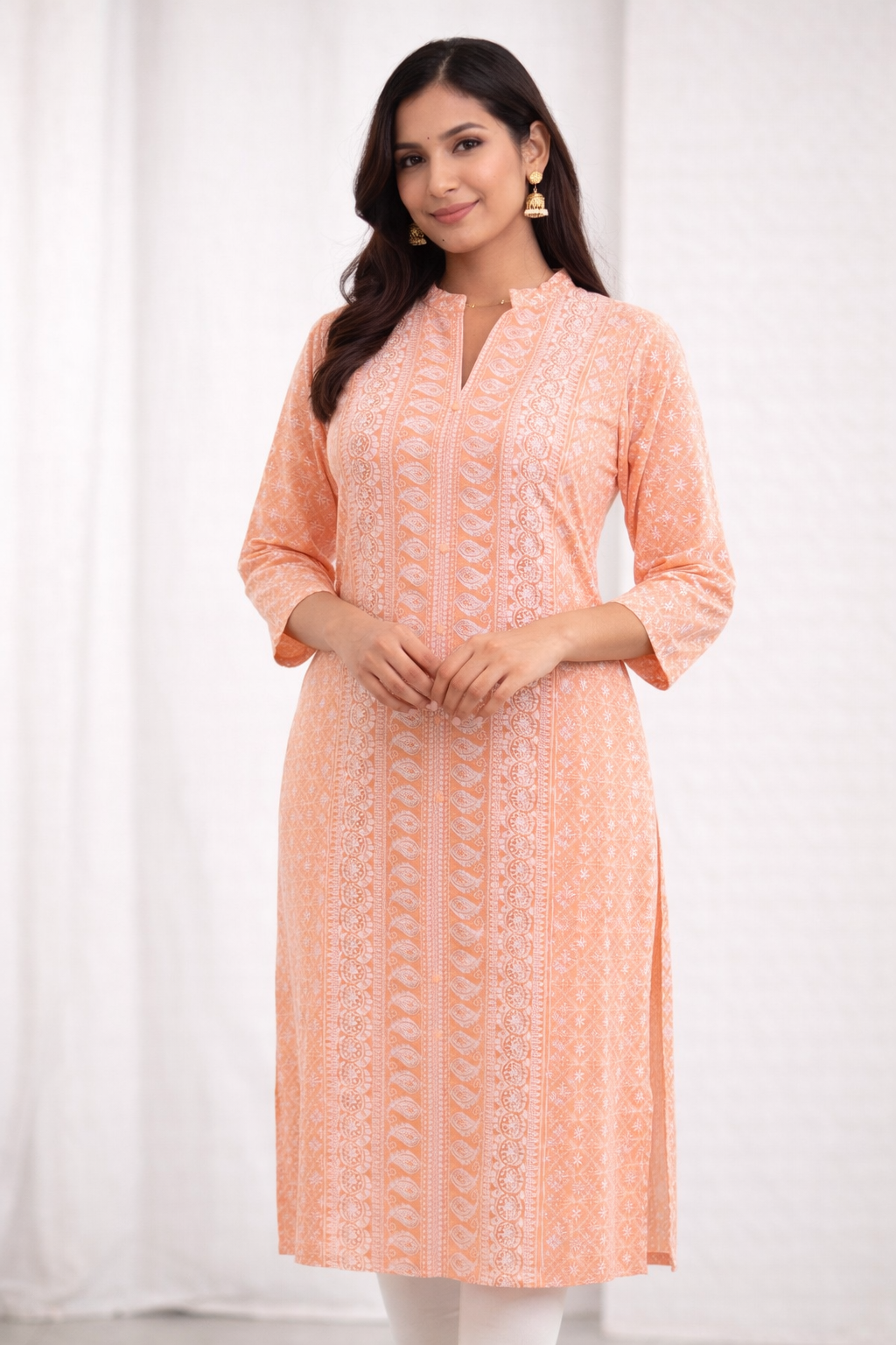 Ruhani Chikankari Kurti