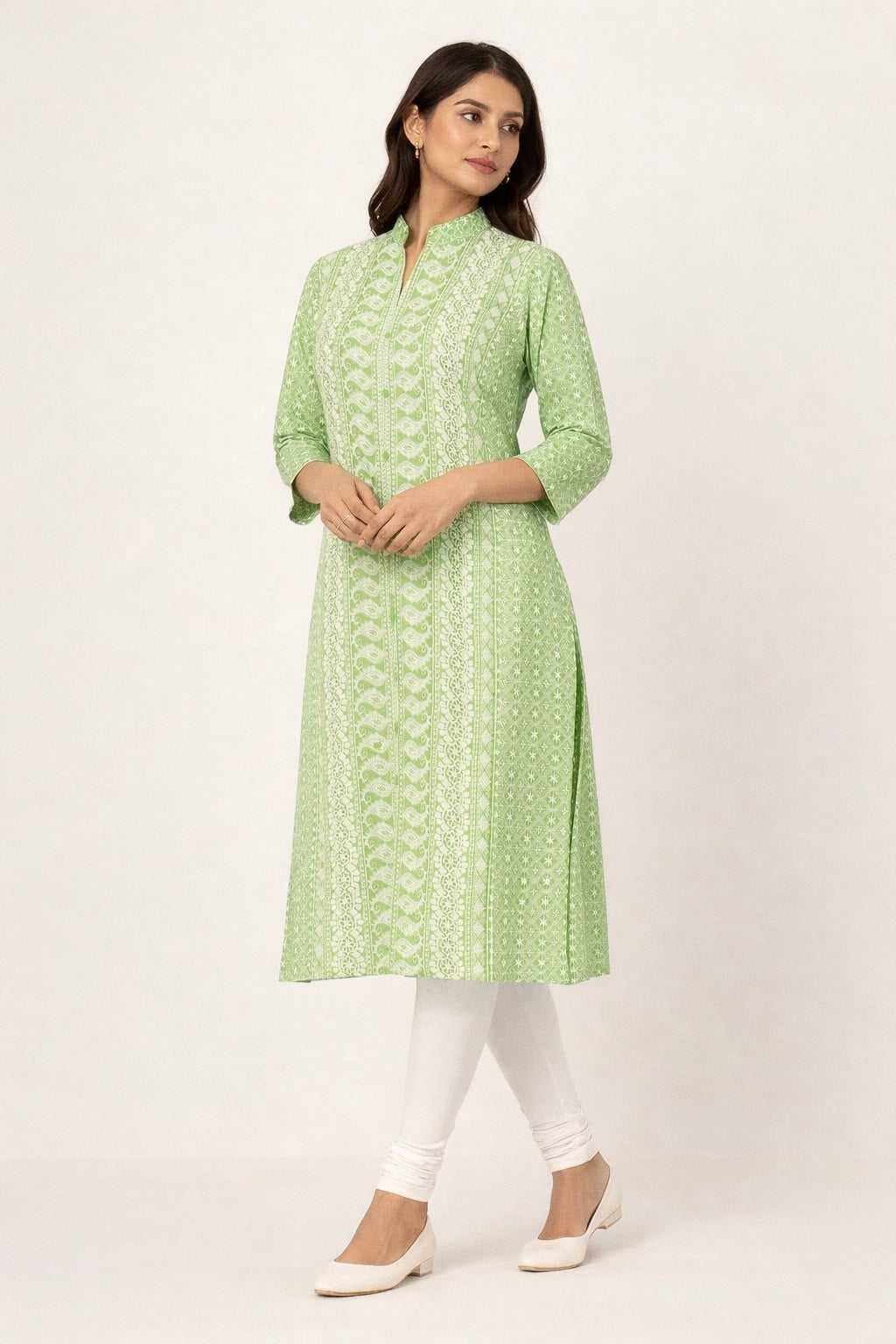 Ruhani Chikankari Kurti